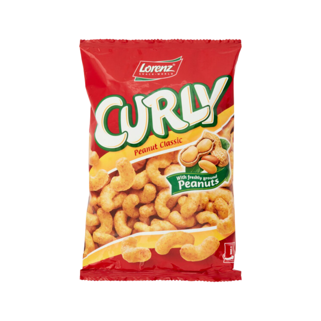 LORENZ Curly Classique Cacahuètes (60g)