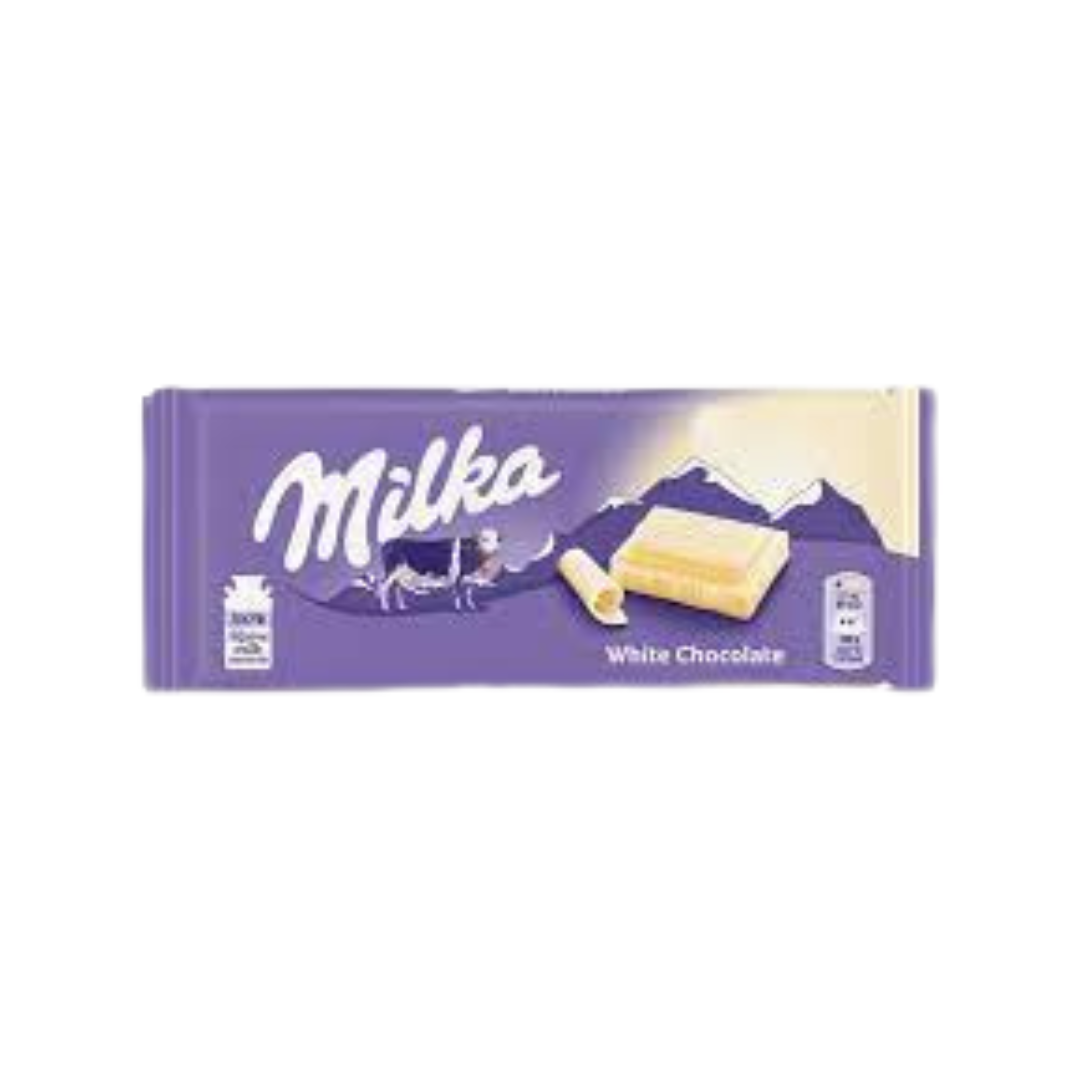 MILKA Chocolat blanc (100 g)