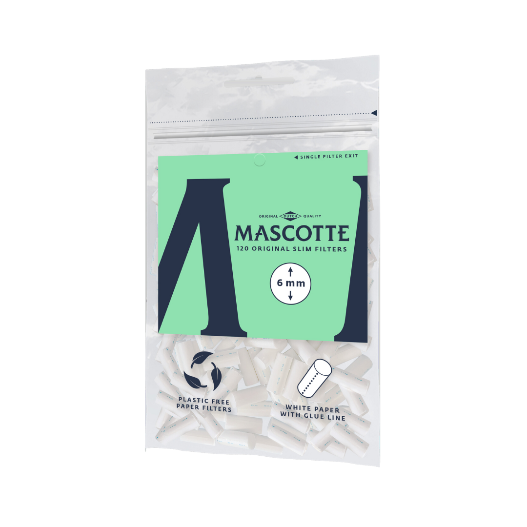 MASCOTTE Filtres fins originaux 6 mm (120 pièces)