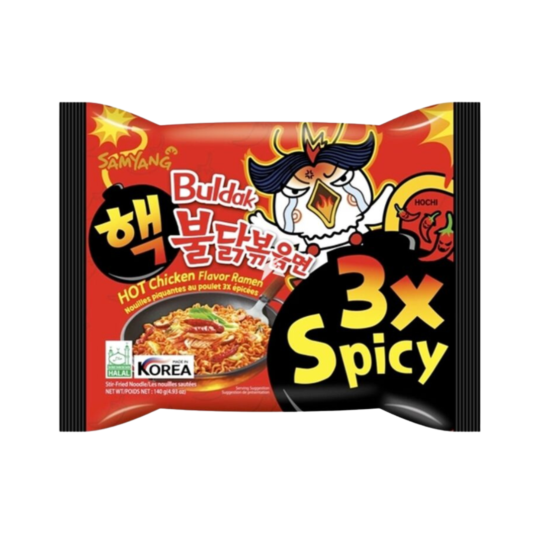 SAMYANG Ramen Buldak au poulet épicé 3X (140g)