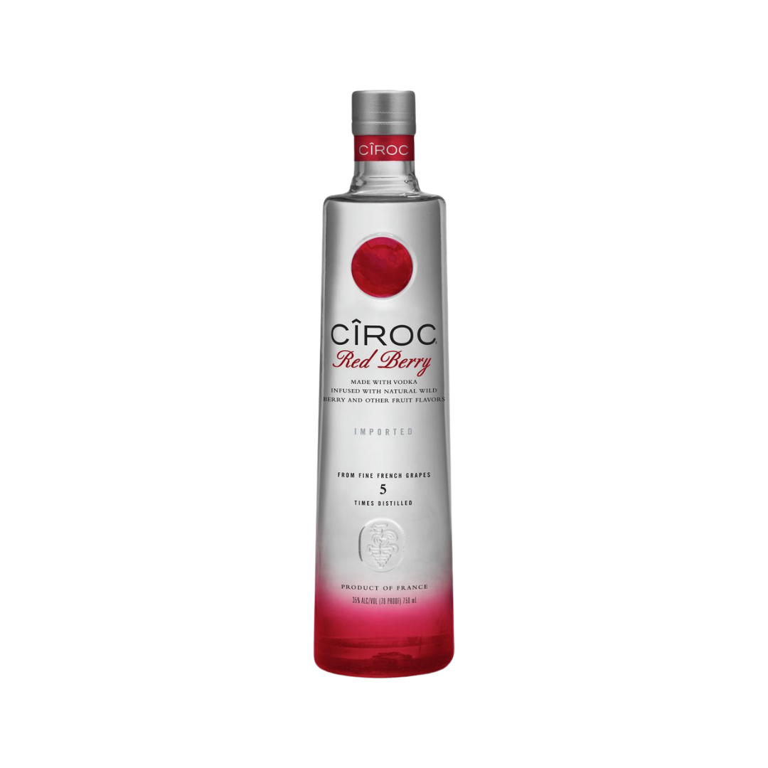 CIROC Vodka aux fruits rouges 37,5 % (70 cl)