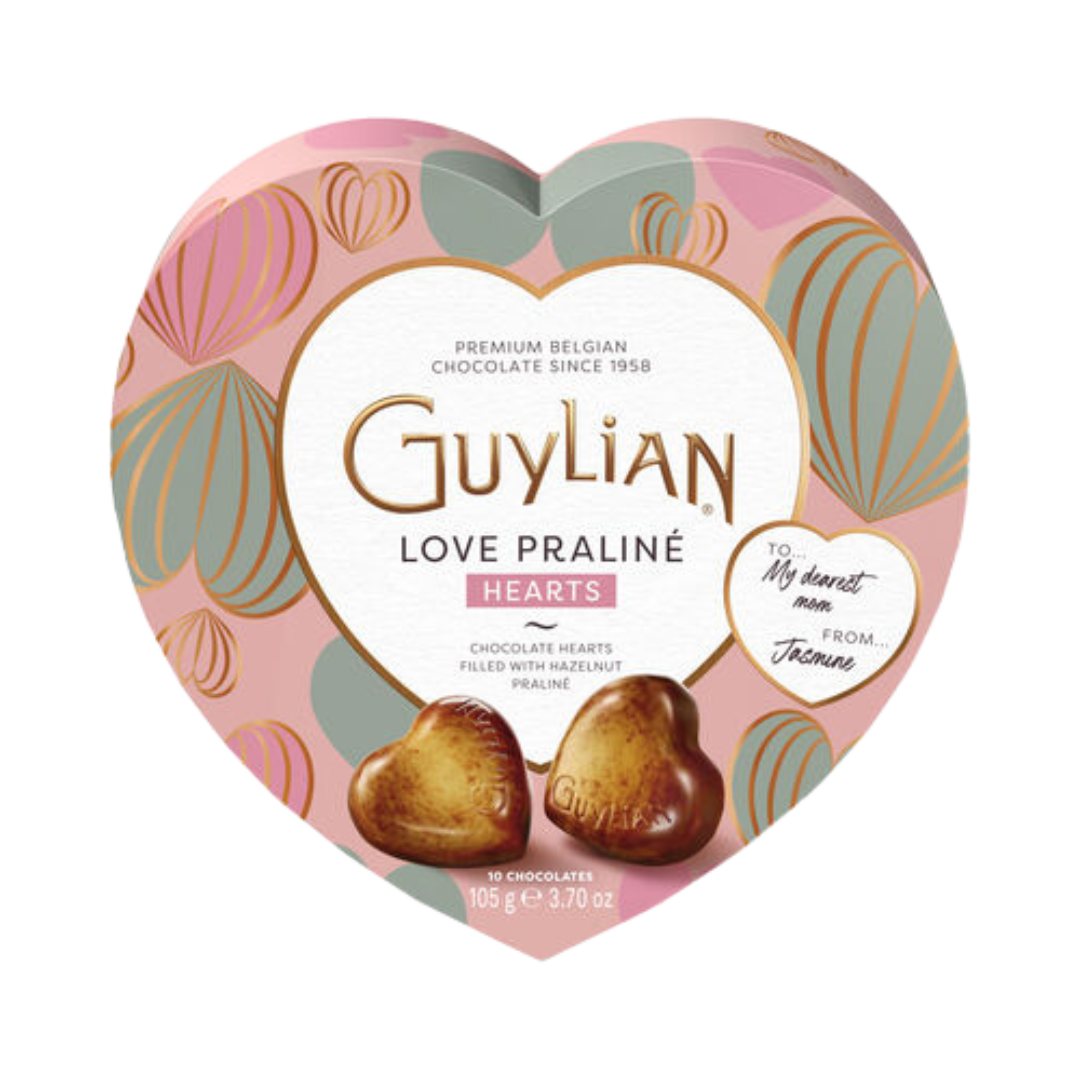 GUYLIAN Cœurs Pralinés Boîte Cœur (105g)