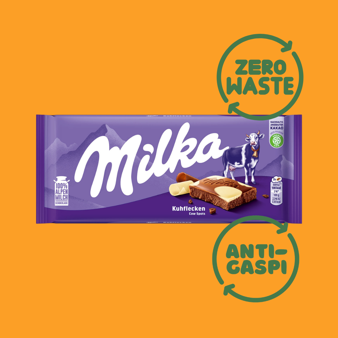 ZERO-WASTE MILKA Cow Spots Chocolate (100g)