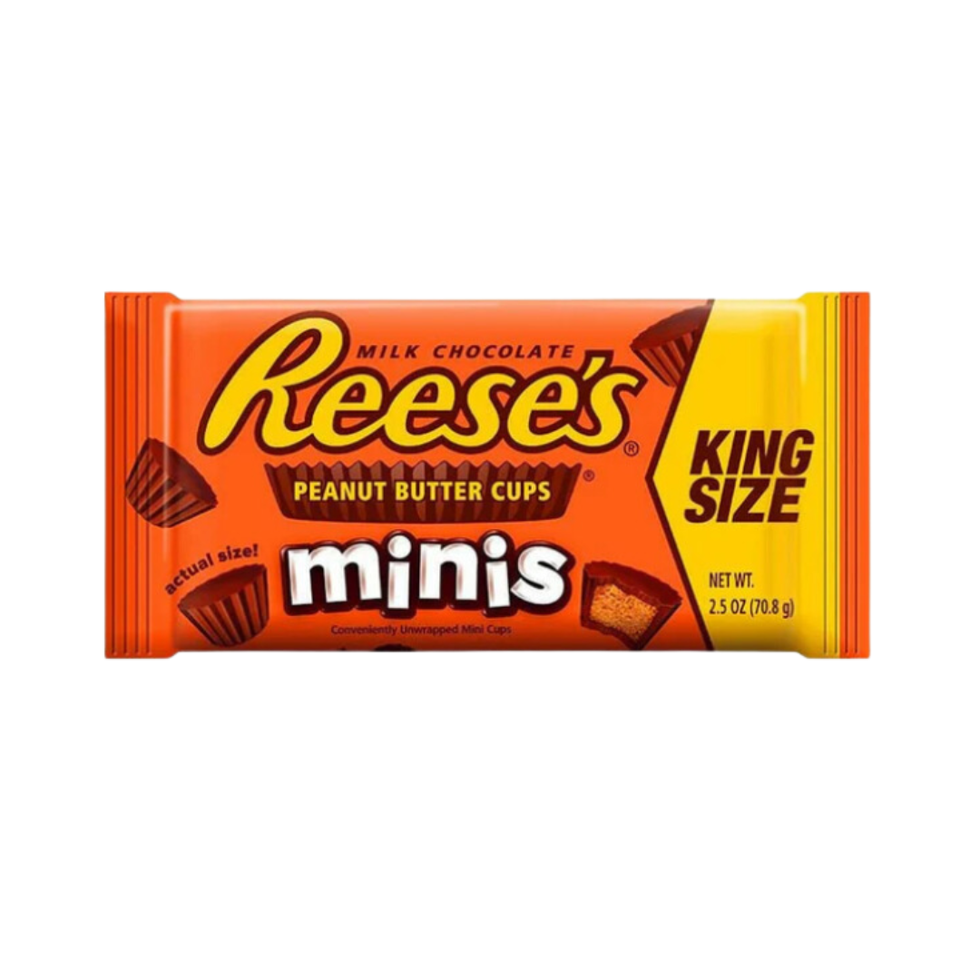 REESE'S Peanut Butter Unwrapped Minis Cups King Size (70g)