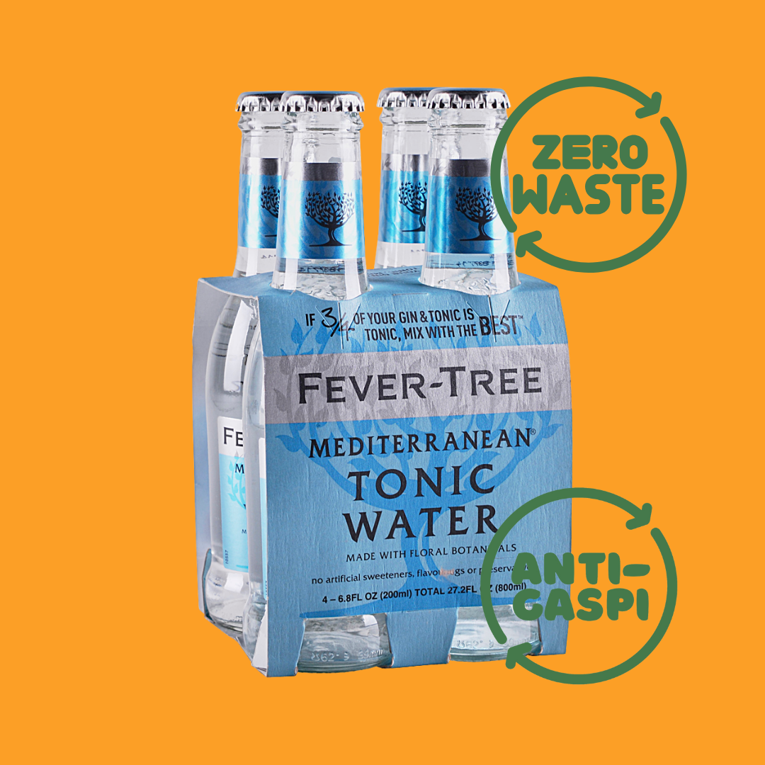 ZERO-WASTE FEVER TREE Mediterranean Tonic Water (4x20cl)