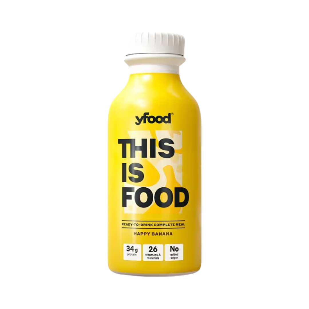 YFOOD Happy Banane Repas à Boire (500 ml)