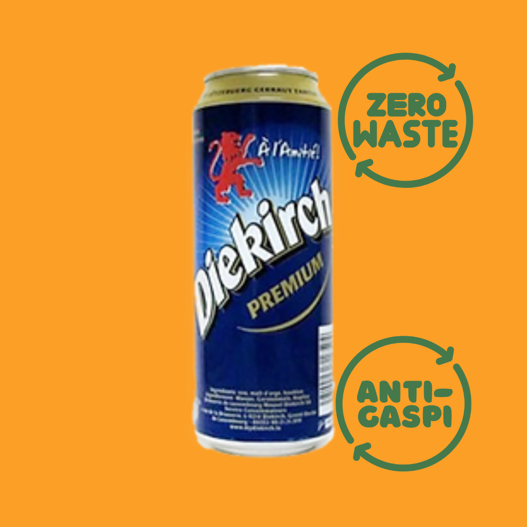 ZERO-WASTE DIEKIRCH Premium Blond Beer Can 4.8% (50cl)