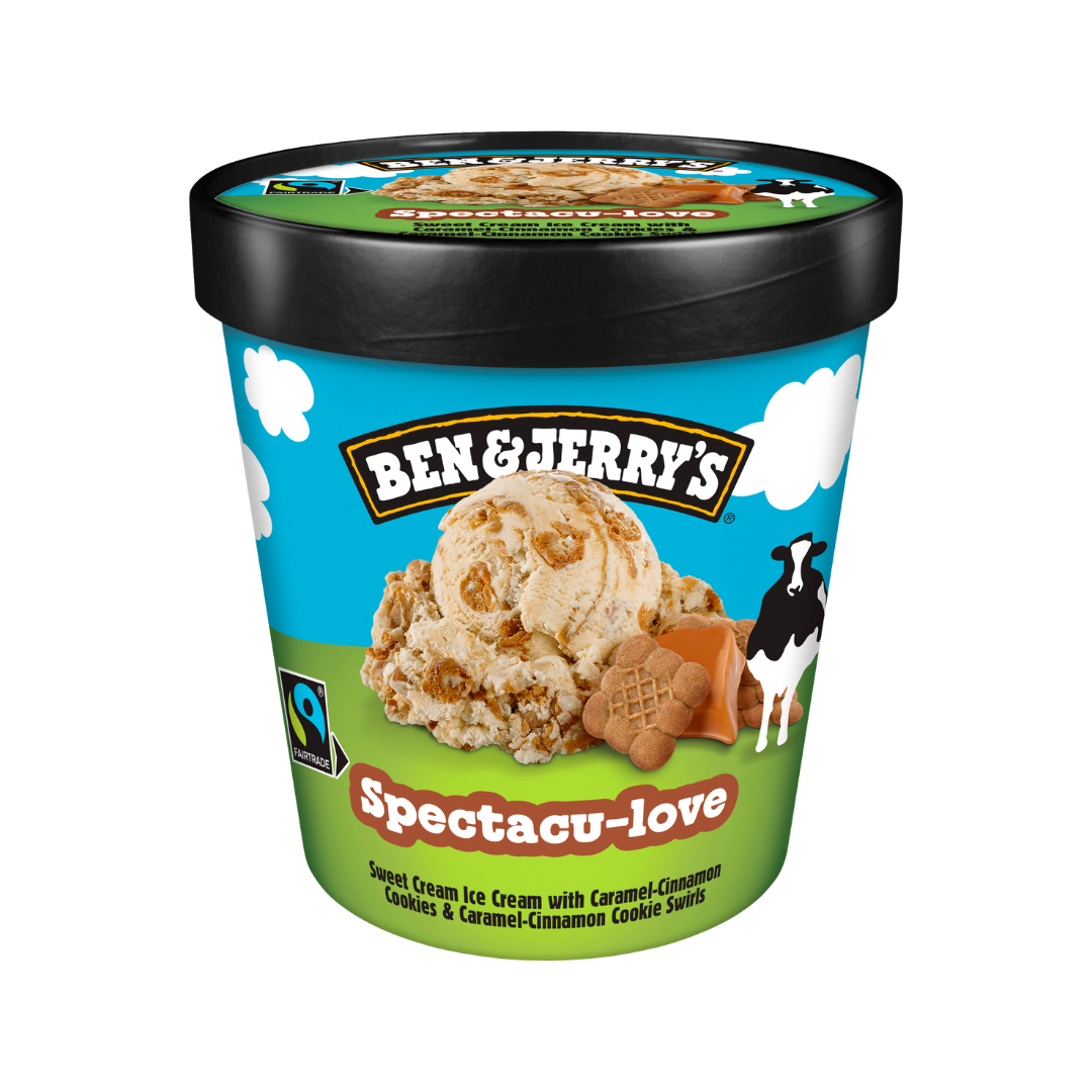 BEN & JERRY'S Spectacu-love Ice Cream (465 ml)