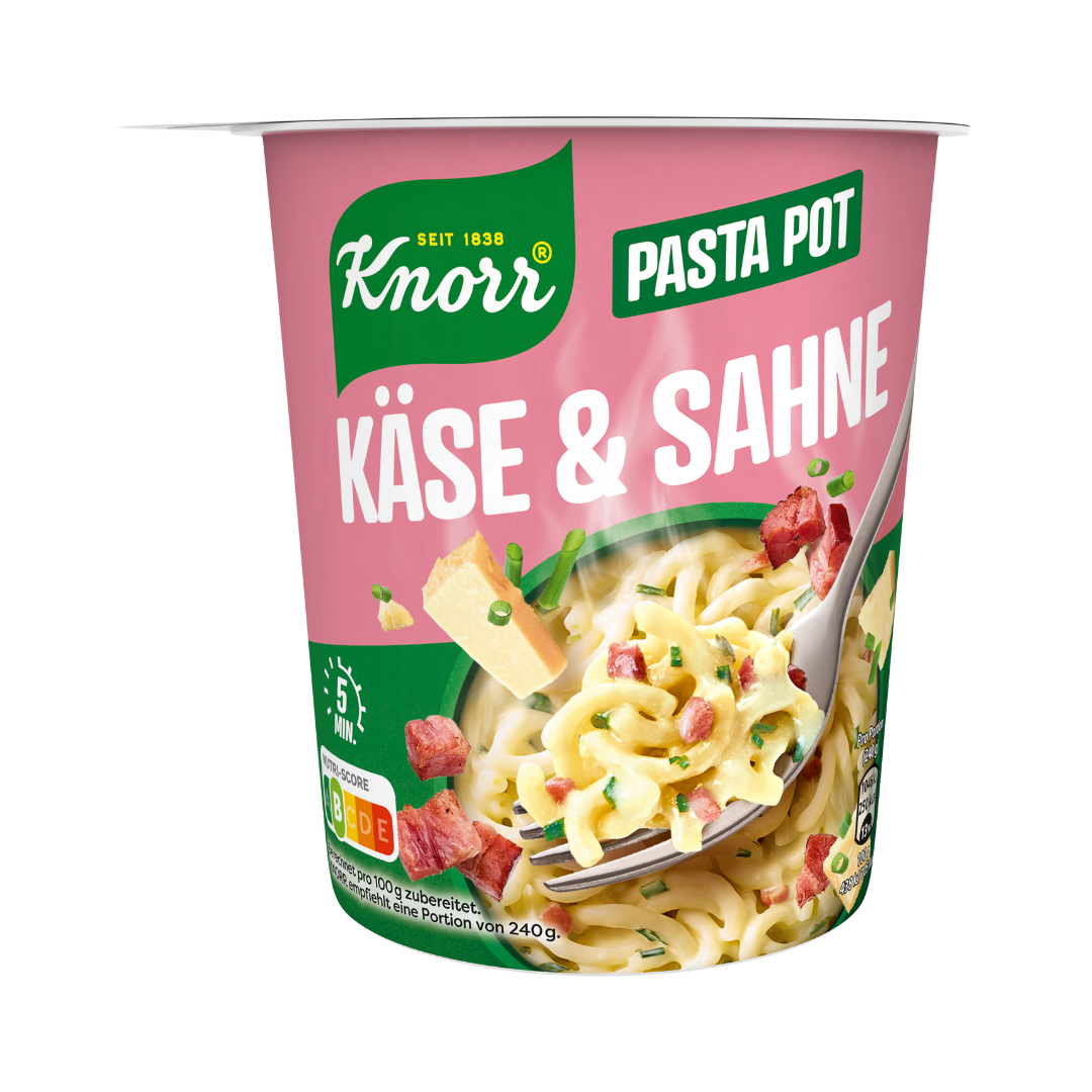 KNORR Pasta Snack Käse&Sahne (59g)