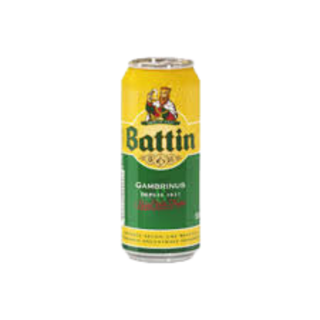 BATTIN Gambrinus Pils Beer 5.2% (50cl)