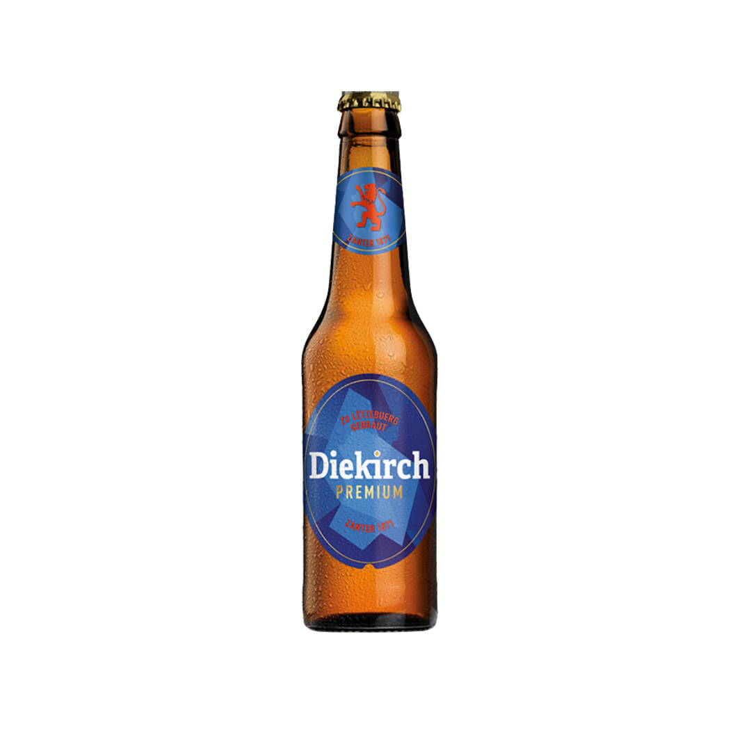 DIEKIRCH Verre à Bière Blonde Premium 4,8% (33cl)
