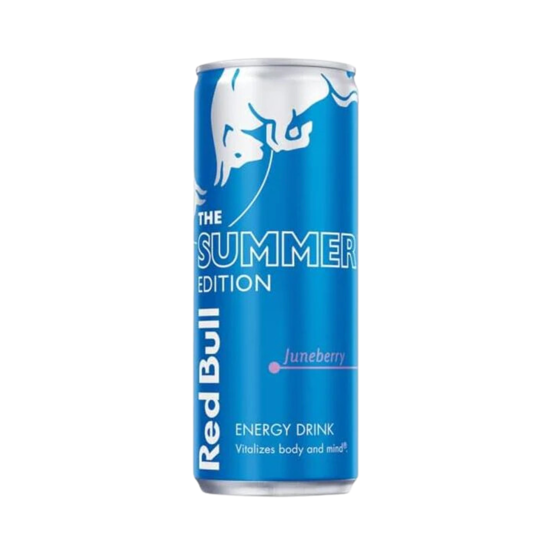 RED BULL Juneberry Édition Bleu Mer (25cl)