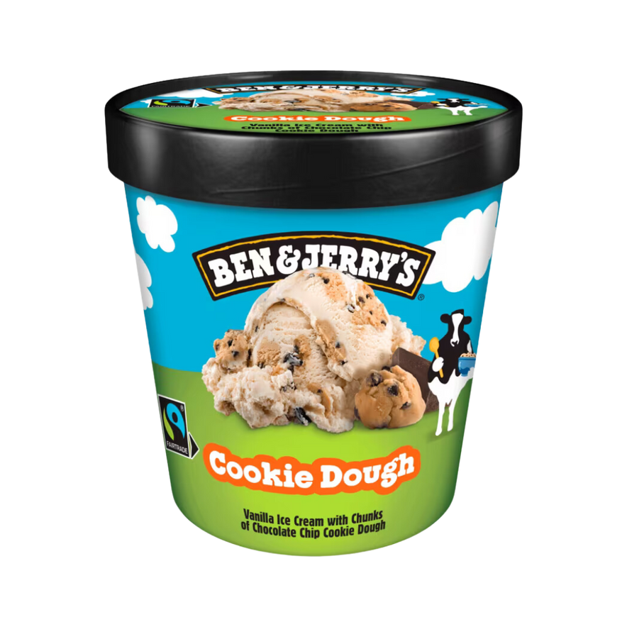 BEN & JERRY'S Cookie Dough - S'Wich up (465ml)