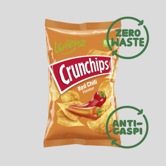 ZERO-WASTE LORENZ Crunchips Red Chili (130g)