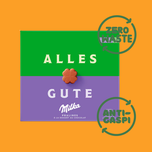 ZERO-WASTE MILKA Alles Gute Pralinés Milchcrème (110g)