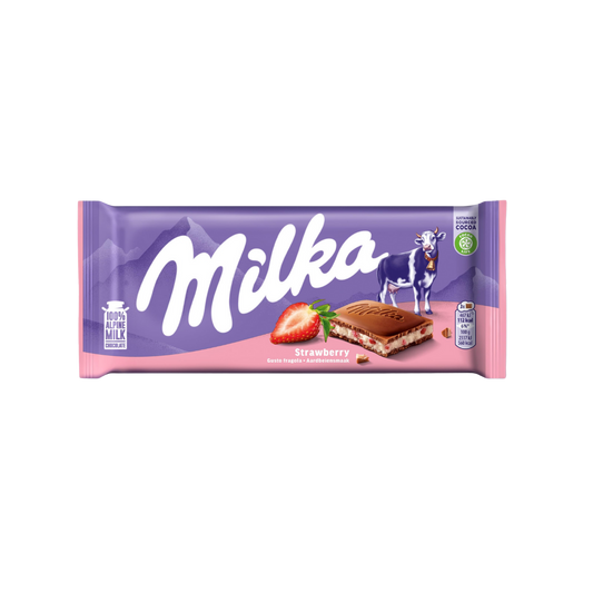 MILKA Strawberry Chocolate (100g)