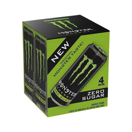 MONSTER ENERGY Original Zero Sugar (4x50cl)
