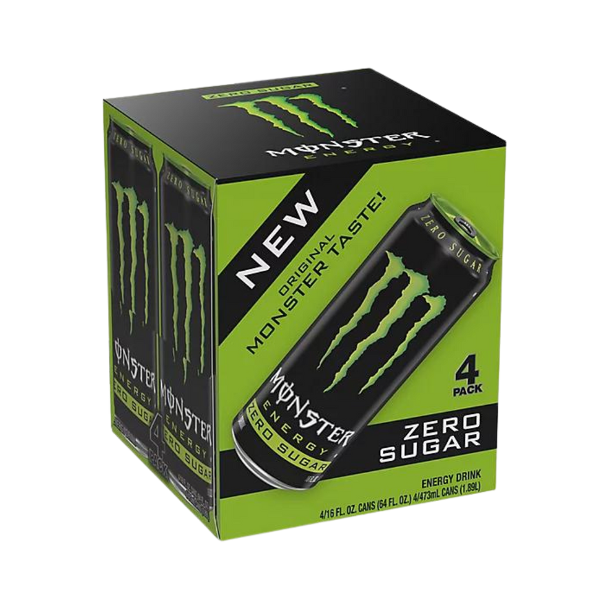 MONSTER ENERGY Original Zero Sugar (4x50cl)