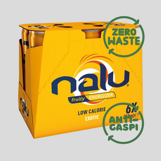 ZERO-WASTE NALU Energy Exotic (6x25cl)