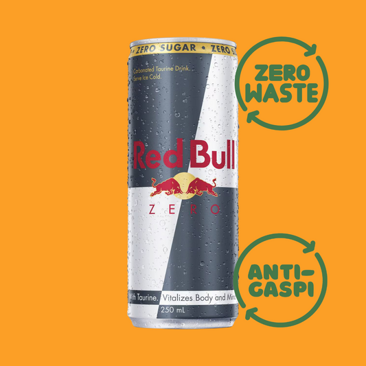 ZERO-WASTE RED BULL 0% Sugar Black Edition (25cl)