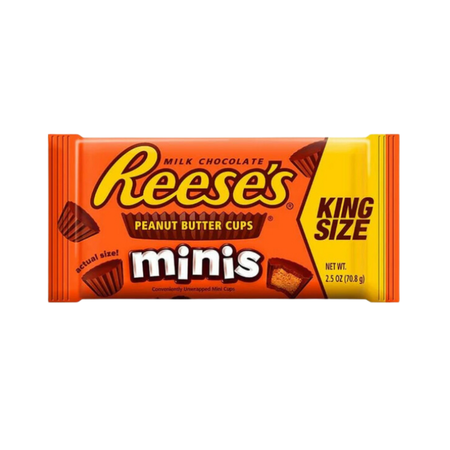 REESE'S Peanut Butter Unwrapped Minis Cups King Size (70g)