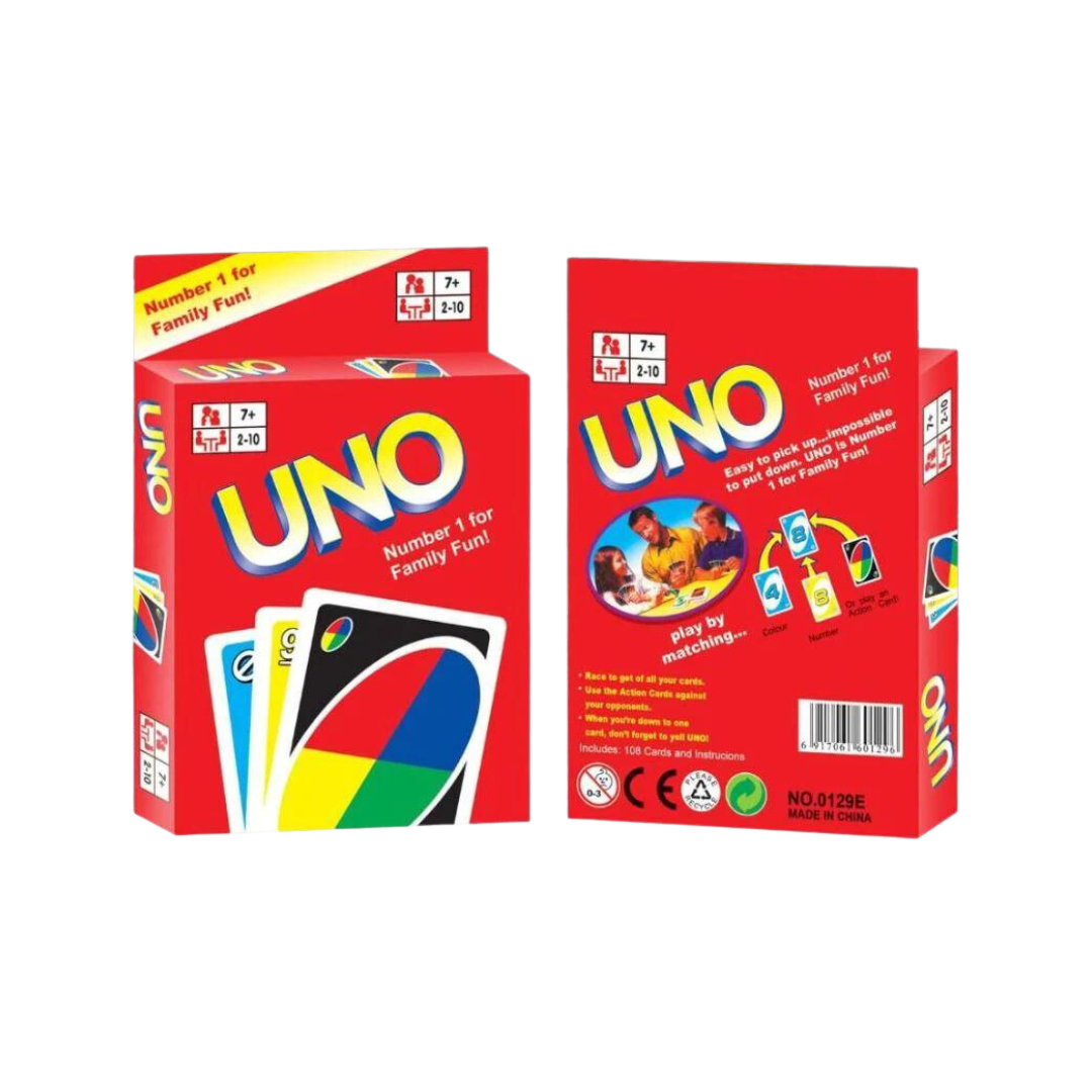 UNO Jeu de Cartes (108cards)