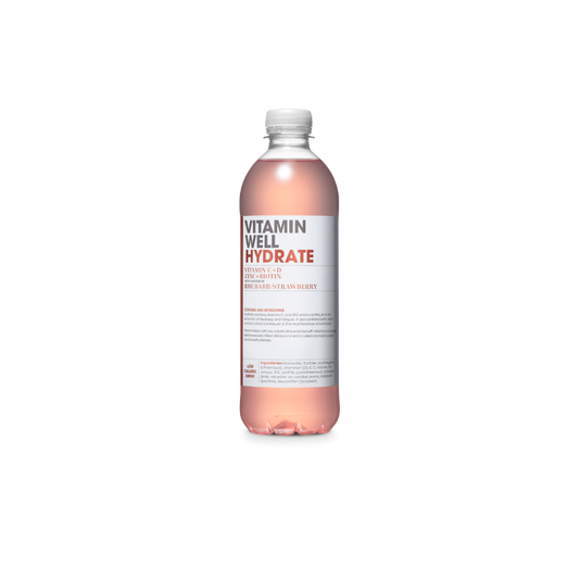 VITAMIN WELL Hydrate Rhubarb / Strawberry (50cl)