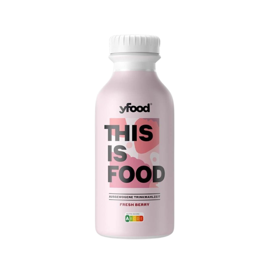 YFOOD Fresh Berry Trinkmahlzeit (500 ml)