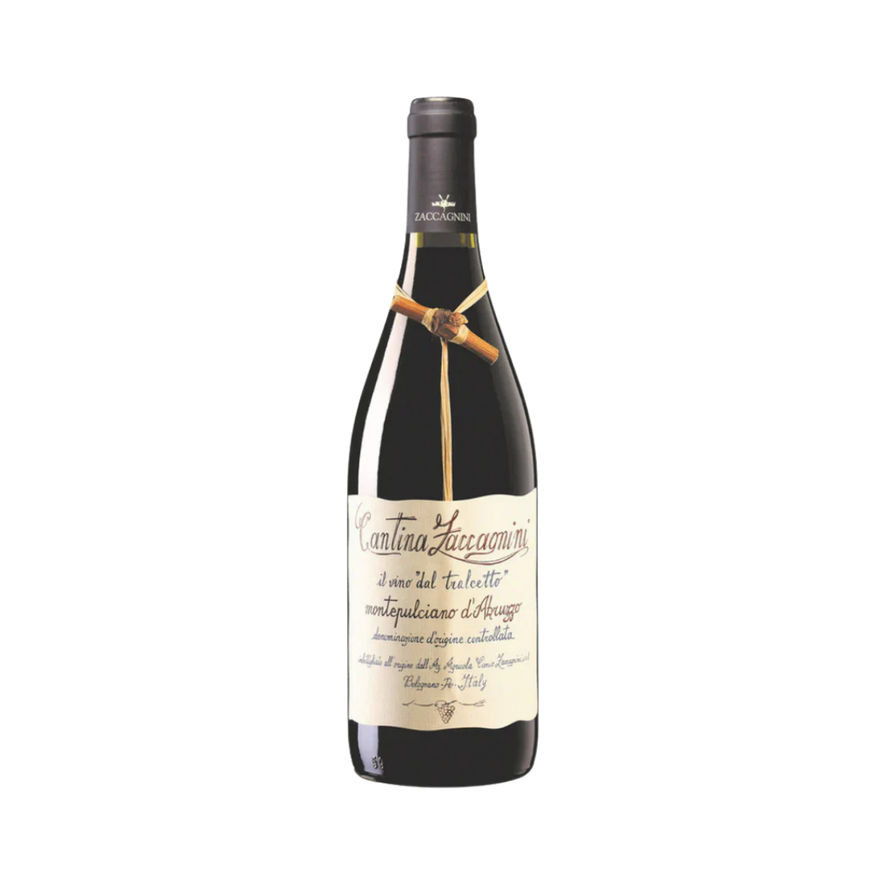 ZACCAGNINI MONTEPULCIANO D'ABRUZZO Italian Red Wine (75cl)