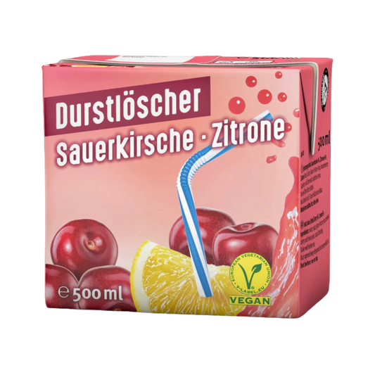 DURSTLÖSCHER Sauer Kirsche Zitrone Geschmack (500ml)