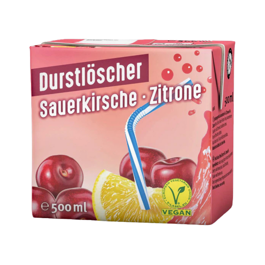 DURSTLÖSCHER Sauer Kirsche Zitrone Geschmack (500ml)