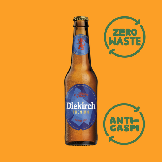 ZERO-WASTE DIEKIRCH Premium Blond Beer Glass 5% (33cl)
