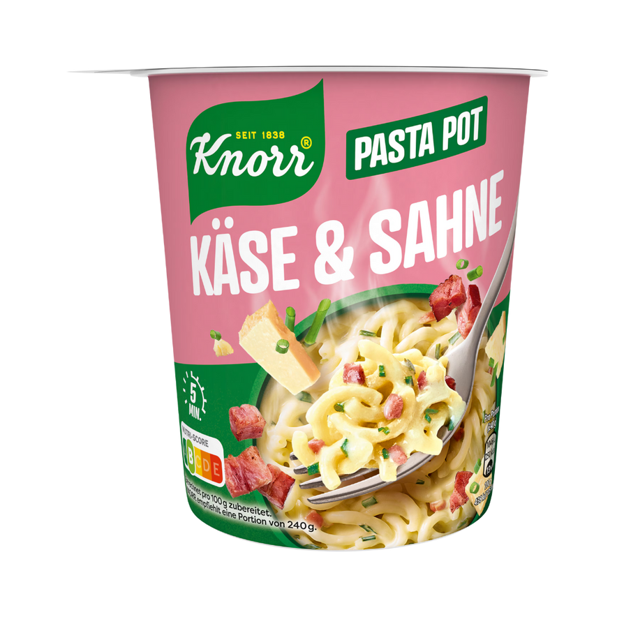 KNORR Pasta Snack Käse&Sahne (59g)