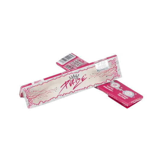 PURIZE Longpapers King Size Slim Pink (42pcs)