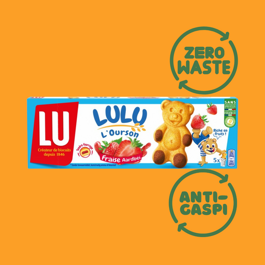 ZERO-WASTE LU Lulu Strawberry Bear (150g)